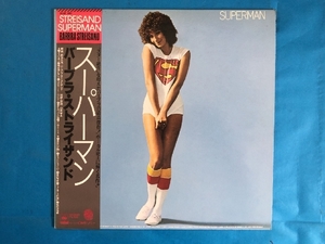 美盤 Barbra Streisand 1977年 LPレコード スーパーマン Streisand Superman 国内盤 帯付 David Foster Jay Graydon Jeff Porcaro