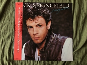 美盤 リック・スプリングフィールド Rick Springfield 1983年 LPレコード リビング・イン・OZ Living In Oz 国内盤 Pop rock