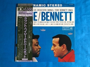 良盤 カウント・ベイシー/トニー・ベネット 1978年 LPレコード Count Basie Swings Tonny Bennett Sings 国内盤 帯付