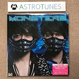 美盤 美ジャケ ほぼ新品 レア物 モンスターズ The Monsters 2012年 12インチEPレコード Monsters J-Pop 香取慎吾 山下智久