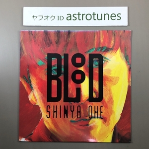 美盤 大江慎也 Shinya Ohe 1988年 LPレコード ブラッド Blood 国内盤 Japanese punk Roosters