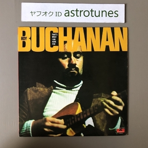 ロイ・ブキャナン Roy Buchanan 1974年 LPレコード That's What I Am Here For 国内盤 Rock テレキャスター