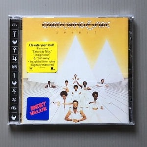 美盤 アース・ウインド＆ファイアー Earth, Wind &amp; Fire 2001年 CD 魂 スピリット Spirit 米国オリジナル盤 ソウル Maurice White