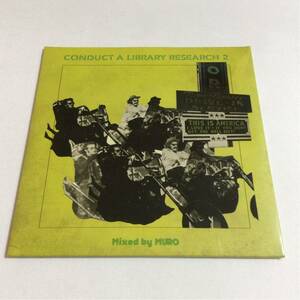 未開封 / DJ MURO / CONDUCT A LIBRARY RESEACH 2 / MIX CD