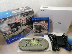 【付属品完備】Playstation Vita × GOD EATER 2 Fenrir Edition