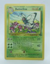 ポケモンカードゲーム　ポケモン　ポケットモンスター　英語版・海外　#8 Butterfree 33/64 ◆ 1999年_画像1