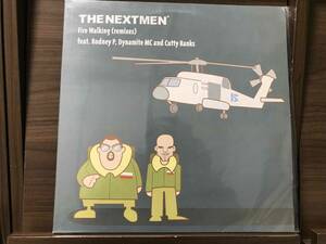 10枚落札で送料無料 // The Nextmen / Fire Walking (Remixes) // feat. Cutty Ranks, Dynamite MC, Rodney P