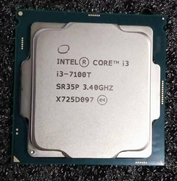 【中古】Intel Core i3 7100T KabyLake LGA1151