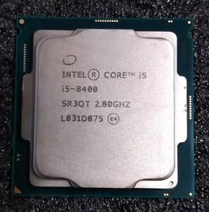 【中古】Intel Core i5 8400 CoffeeLake LGA1151 第8世代