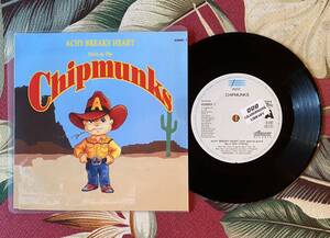 Alvin & The Chipmunks With Special Guest Billy Ray Cyrus 7inch Achy Breaky Heart 1992 Eu Press チップマンクス