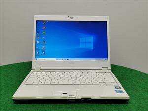 カメラ内蔵/中古/13型/ノートPC/Win10/500GB/4GB/i3　M370/FMV　SH60/3B 　 office2019搭載　動作良品