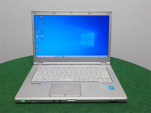 カメラ内蔵/中古/14.3型/ノートPC/Win10/新品SSD256GB/4GB/4世代i5/Panasonic　CF-LX3GDLCS HDMI/無線WIFI/Bluetooth/office搭載