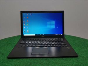  тонкий / легкий / камера встроенный / б/у /13 type / Note PC/Win10/SSD256GB/4GB/5 поколение i3/SONY VJP132 MSoffice2019 установка работа хорошая вещь 