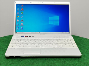 カメラ内蔵/中古/15.6型/ノートPC/Win10/新品SSD256/4GB/AMD　E-350/SONY　VPCEL1AJ　新品無線マウス MS　office2019搭載