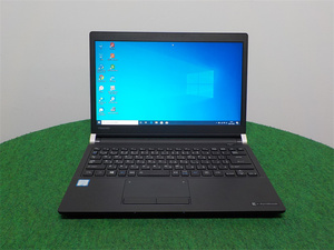 中古/13型/ノートPC/Windows10/SSD256/8GB/第6世代COREi3/TOSHIBA　R73/Ｆ　Office搭載/HDMI/無線WIFI/Bluetooth/USB3.0　薄型