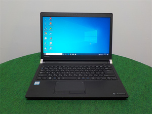 中古/13型/ノートPC/Windows10/SSD256/8GB/6世代i3/TOSHIBA　R73/Ｄ　MS office2019搭載　動作良品