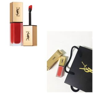 【新品未使用 イブサンローラン】タトワージュクチュール #9 口紅 赤リップ 9番 ysl イヴ・サンローラン ルージュ