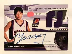 田臥勇太 レジェンド直筆 NBA ルーキー サイン ジャージ 05 Upper Deck SPX Yuta Tabuse Suns Panini 日本代表 サンズ ユニフォーム バスケ