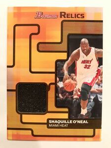 SSP Heat Jersey 2007 Topps Shaquille O’Neal Shaq シャキール・オニール シャック NBA 実使用 ユニフォーム Panini バスケ Magic Lakers