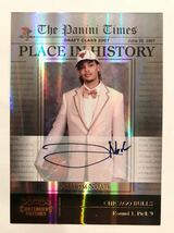 超絶レア名作/49 Auto 2010 Panini Place in History Joakim Noah ジョアキム・ノア NBA 直筆 サイン バスケ Bulls ブルズ All-star 守備王_画像1