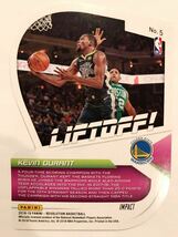 激レア Die-cut Impact 18-19 Panini Liftoff Kevin Durant ケビン デュラント インサート NBA Nets ネッツ バスケ MVP 優勝候補_画像2