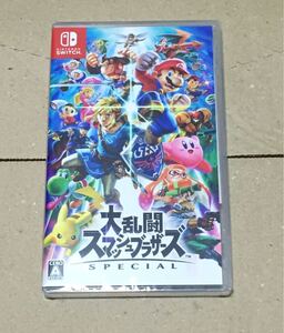 Nintendo Switch 大乱闘スマッシュブラザーズ 新品未開封シュリンク付き