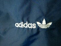 to4274　レア　adidas　DESCENTE　アディダス　デサント　80ｓ　レトロ　ビンテージ　vintage　ジップ　ナイロン　ジャケット　送料格安_画像4