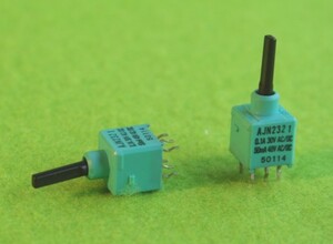  Matsushita small ~. toggle switch ( print board terminal )AJN2321 1 collection (2 piece )