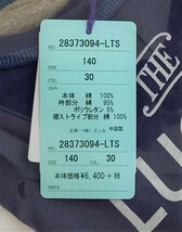 新品 値札タグ付き ￥7,040 ズッカ レイヤード 長袖 Tシャツ 140cm 男の子 子供 長 シャツ ボーダー ズッパディ ズッカ ZUCCA di zucca_画像3