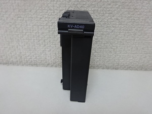 中古 KEYENCE A/D変換ユニット アナログ入力4ch KV-AD40