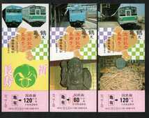 鶴見・亀有友好記念長寿きっぷ　亀有駅発行　昭和59年　国鉄東京北鉄道管理局_画像2