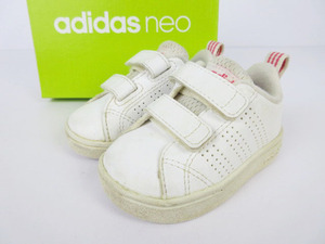 アディダス ネオ adidas NEO VALCLEAN2 CMF INF バルクリーン2 CMF INF スニーカー ベルクロ BB9980 ホワイト ピンク 10cm ベビー