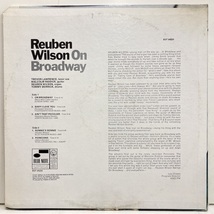 ★即決 Reuben Wilson / On Broadway 米オリジナル、青白Liberty Vangelder刻印 22343 ルーベン・ウィルソン BLUE NOTE_画像3