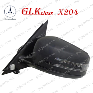 BENZ GLK X204 GLK300 GLK350 2008～2016 204981 204988 左 ドア ミラー カバー LED ウィンカー メモリー 電動格納 グラス ヒーター