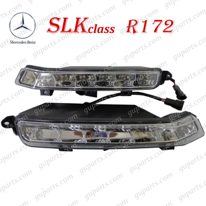 ベンツ SLK R172 SLK55 AMG 172475 左 右 フォグ ランプ LED デイ ライト A2128201156 A2128201256 セット