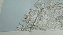 古地図 　千葉　千葉県　　地図　資料　46×57cm　　明治36年測量　　昭和60年印刷　発行　A　_画像4