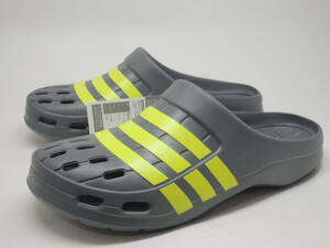  limitation! unused! adidas Duramo Clog gray yellow green sandals 29.5cm / Adidas te.lamo clog interior slippers 