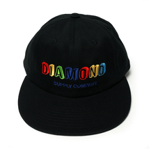 新品 DIAMOND SUPPLY CO ロゴ キャップ ブラック BLACK ダイアモンド HUF 堀米雄斗_画像2