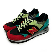 新品 NEW BALANCE M577 ST NAG 25.5cm US 7.5D Made In England ニューバランス UK イングランド ブラック マルチカラー 576_画像2