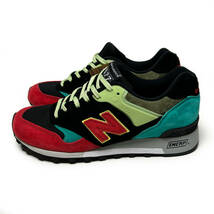 新品 NEW BALANCE M577 ST NAG 25.5cm US 7.5D Made In England ニューバランス UK イングランド ブラック マルチカラー 576_画像3