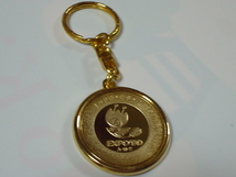 EXPO　９０　１９９０　０６　２９　A・M・２　メダルのキーホルダー_画像3