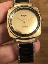 貴重 昭和レトロ★1960年代★スイス製品★アンティーク 腕時計★SWISS WYLER INCAFLEX Dynawind Lifeguard ワイラー インカフレックス_画像1