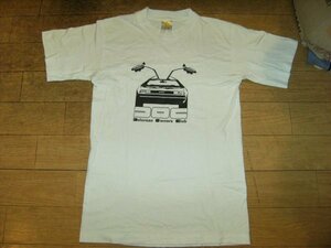 非売品★レトロ★Delorean Owners Club デロリアン オーナーズ クラブ Tシャツ★旧車 バック・トゥ・ザ・フューチャー Back to the Future