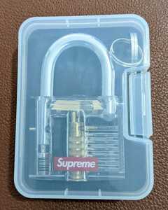 新品 20ss Supreme Transparent Lock シュプリーム トランスペアレント ロック 南京錠 鍵 カギ ボックスロゴ BOX LOGO