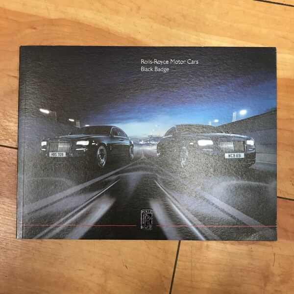 ロールスロイス カタログ Black Badge w