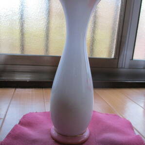 深川製磁 花瓶 桜 新品未使用品 家族代理出品の画像3
