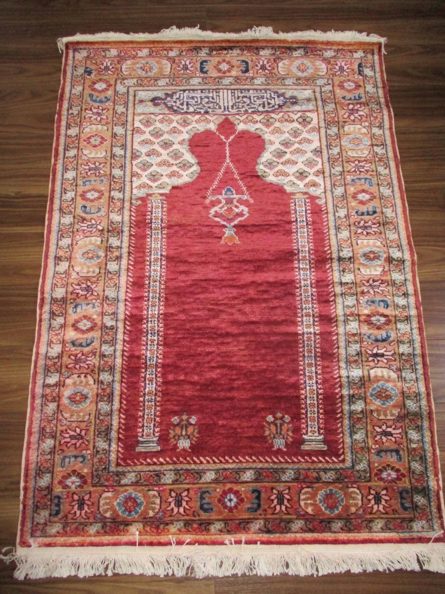 ヤフオク! -トルコ絨毯 シルク(カーペット、ラグ、マット)の中古品 