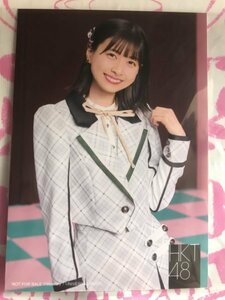 松岡はな　生写真　HKT48 アウトスタンディング　封入特典　硬化ケース付き　