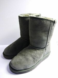  Emu emu boots sheepskin boa 25.0cm R73-69