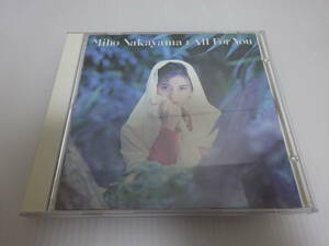 未使用に近い 中山美穂 All For You CD メール便